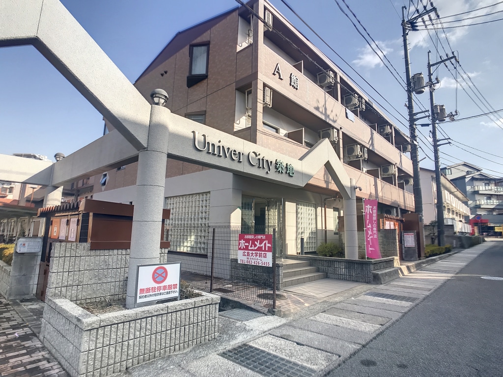 Univercity築地A館　１F　南東向き